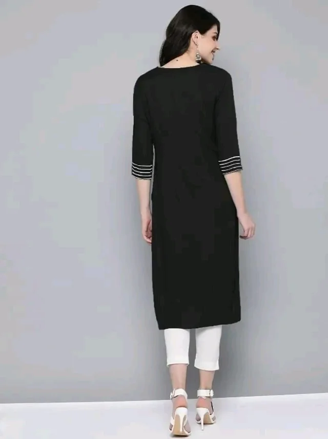 Fancy Rayon Kurti for Women Good 0.192 - L
