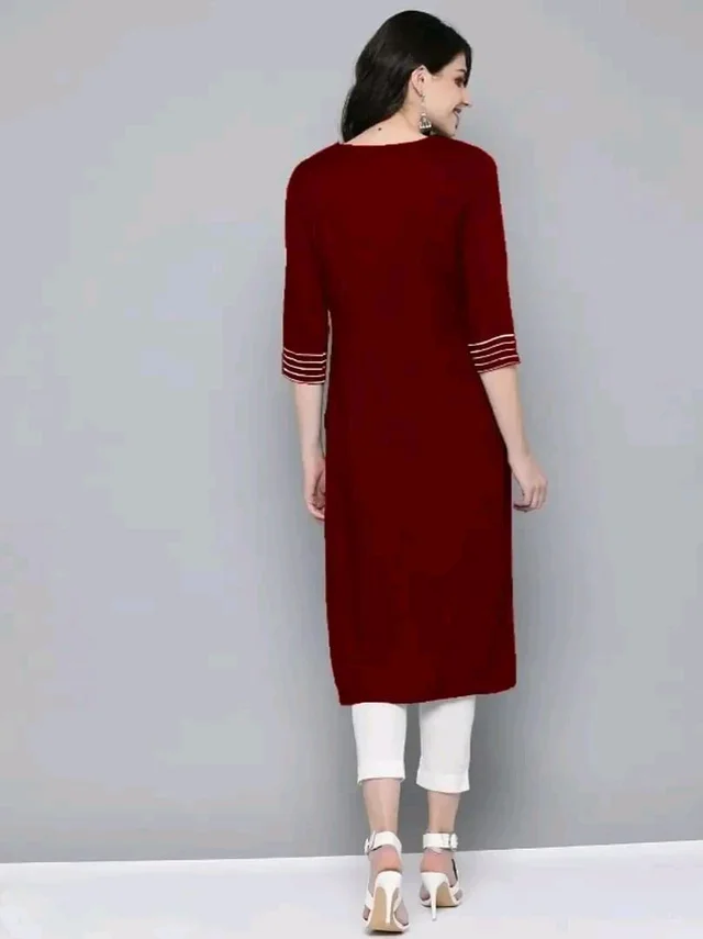 Fancy Rayon Kurti for Women Good 0.4 - 2XL