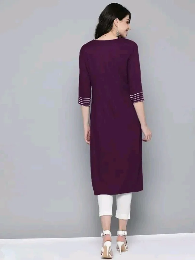 Fancy Rayon Kurti for Women Good 0.4 - 2XL