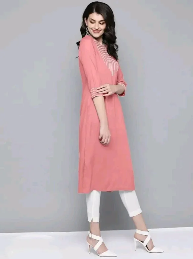Fancy Rayon Kurti for Women Good 0.5 - S