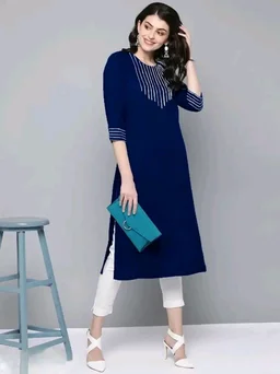 Fancy Rayon Kurti for Women Good 0.6 - S