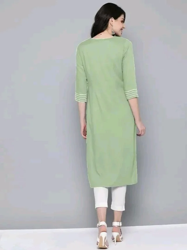 Fancy Rayon Kurti for Women Good 0.7 - M
