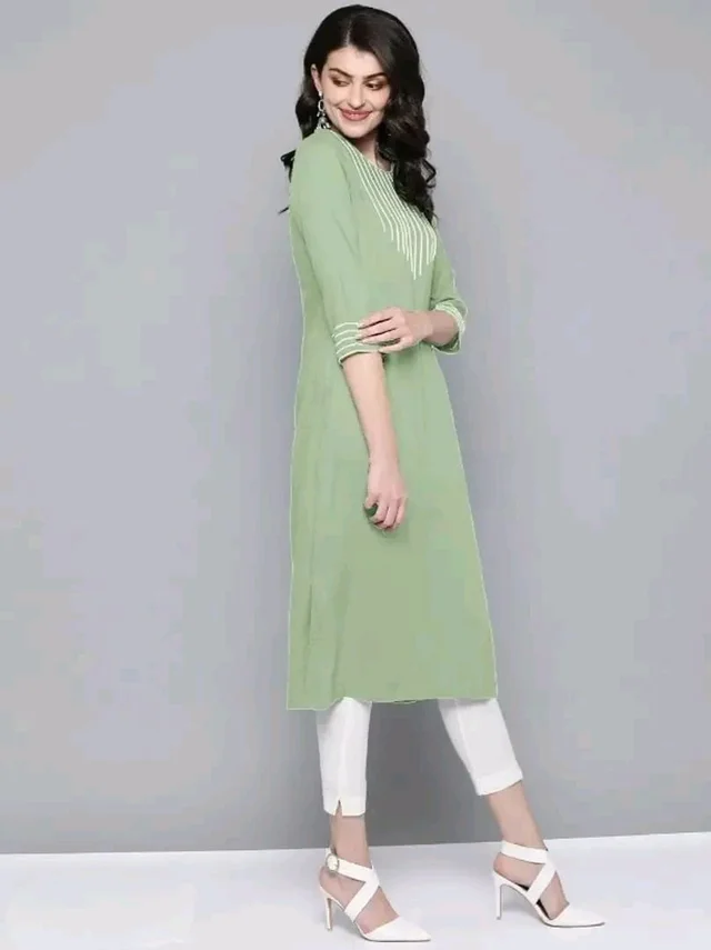 Fancy Rayon Kurti for Women Good 0.7 - XL