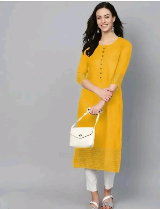 Trendy Rayon Kurti for Women good 0.1 - S