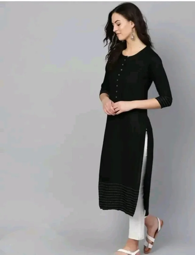 Trendy Rayon Kurti for Women good 0.5 - M