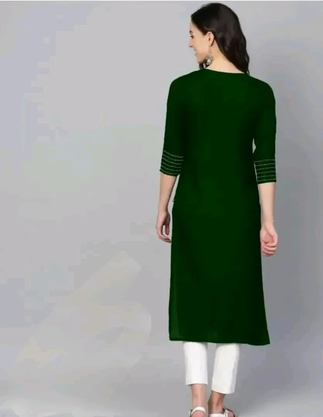 Trendy Rayon Kurti for Women good 0.6 - S