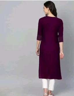 Trendy Rayon Kurti for Women good 0.7 - L