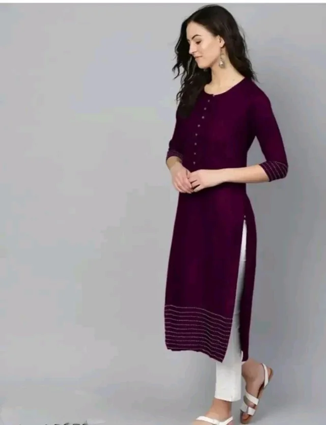 Trendy Rayon Kurti for Women good 0.7 - 2XL