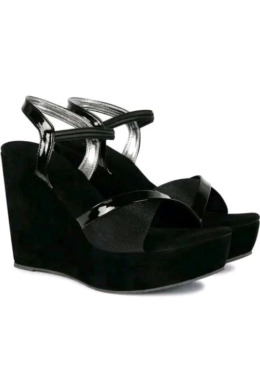 Velvet,Nubuck Wedge Sandals Modran 0.1 - IND5