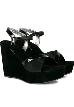 Velvet,Nubuck Wedge Sandals Modran 0.1 - IND6