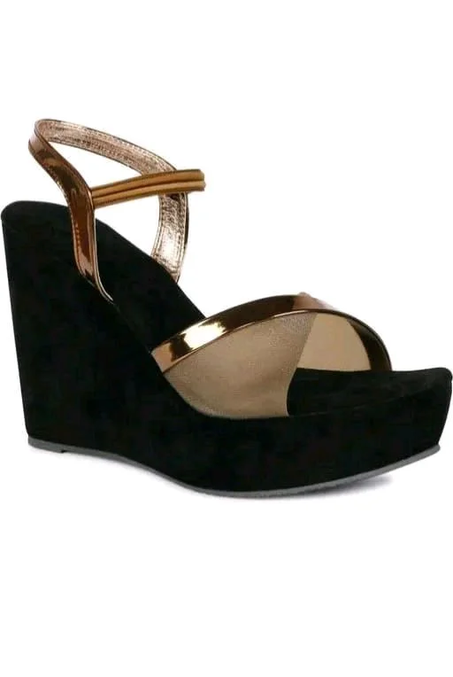Velvet,Nubuck Wedge Sandals Modran 0.2 - IND3