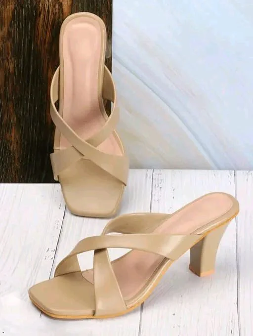 Syntethic Leather Heel Sandals Modran 0.2 - IND8