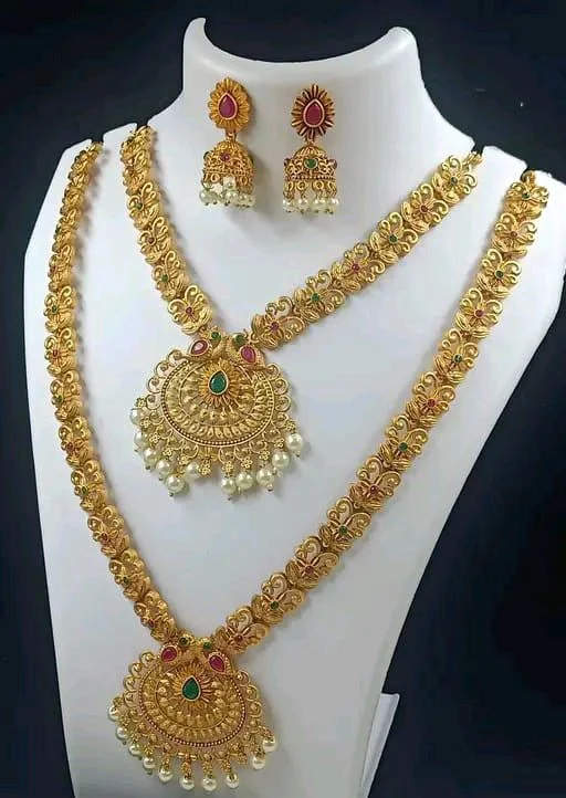 Shimmering Fancy Jewellery Sets Modran 0.5 - Free Size