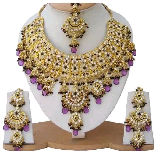 Diva Chunky Jewellery Sets Modran 0.5 - Free Size