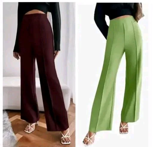 Pretty Retro Women Women Trousers Modran 0.4 - S