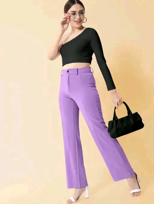 Pretty Retro Women Women Trousers Modran 0.1 - 26