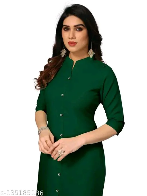 Stylish Cotton Blend Kurti For Women Mo 0.1 - L