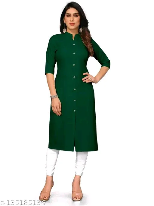 Stylish Cotton Blend Kurti For Women Mo 0.1 - XXL