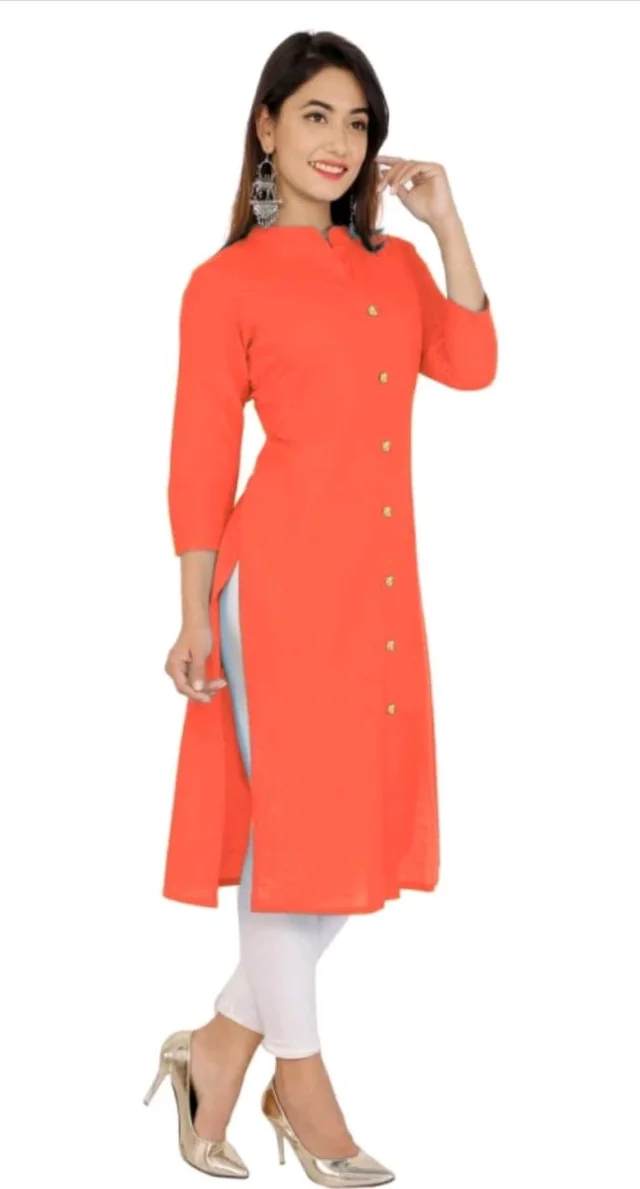 Stylish Cotton Blend Kurti For Women Mo 0.2 - XL