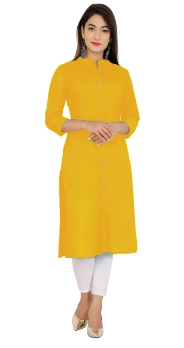 Stylish Cotton Blend Kurti For Women Mo 0.3 - XL