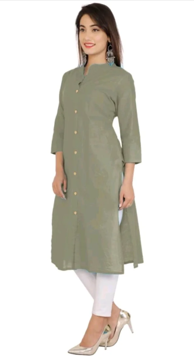 Stylish Cotton Blend Kurti For Women Mo 0.4 - XL