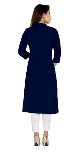 Stylish Cotton Blend Kurti For Women Mo 0.5 - M