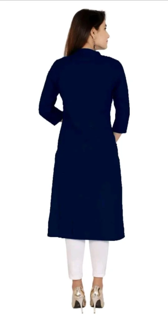 Stylish Cotton Blend Kurti For Women Mo 0.5 - XXL