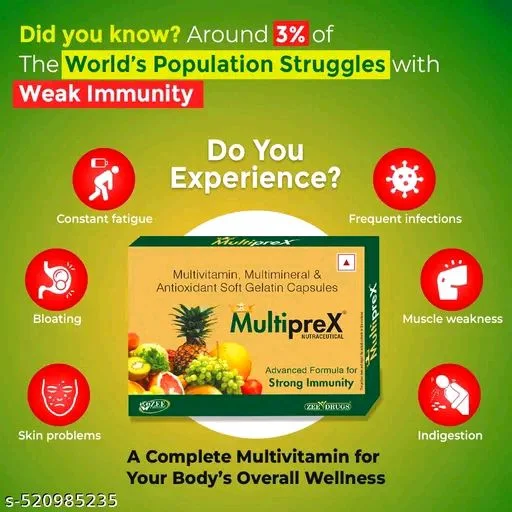 New Collections Of Vitamins & Mineral Capsules