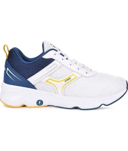 Campus HURRICANE White Men's Sports Running Shoes - 7
