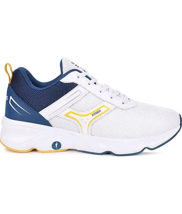 Campus HURRICANE White Men's Sports Running Shoes - 7