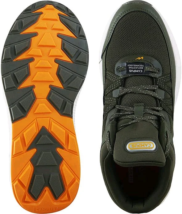 Campus SD MARGOT Olive Men's Sports Running Shoes - 7