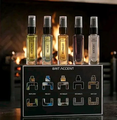 BRIT ACCENT | Perfume Gift Pack for Men | 5 x 8ml | Premium Fragrances| Eau de Toilette - 40 ml (For Men)