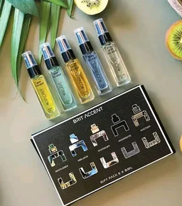 BRIT ACCENT | Perfume Gift Pack for Men | 5 x 8ml | Premium Fragrances| Eau de Toilette - 40 ml (For Men)