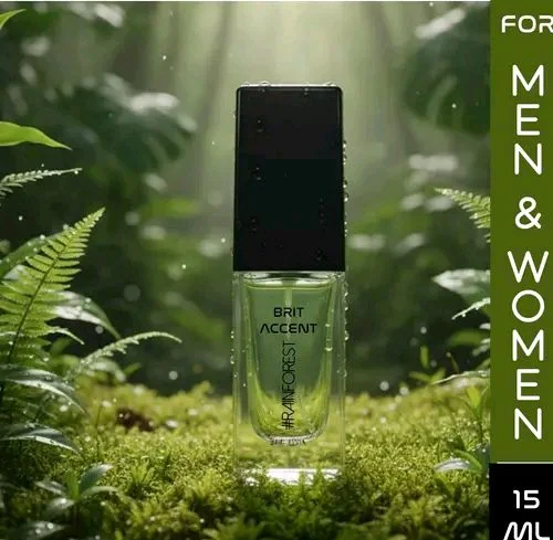BRIT ACCENT |Rain-Forest| Long-Lasting|Premium |Specially Currated for Unisex| Eau de Parfum - 15 ml (For Men & Women)