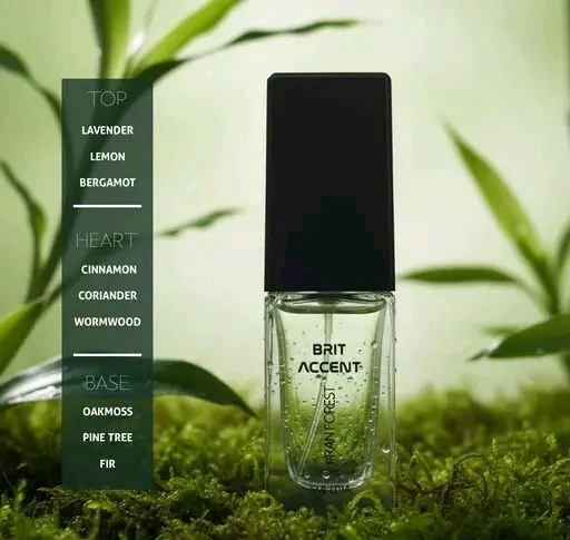 BRIT ACCENT |Rain-Forest| Long-Lasting|Premium |Specially Currated for Unisex| Eau de Parfum - 15 ml (For Men & Women)