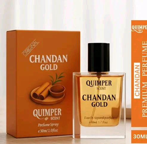Quimper Sandal Chandan Gold Unisex Perfumes
