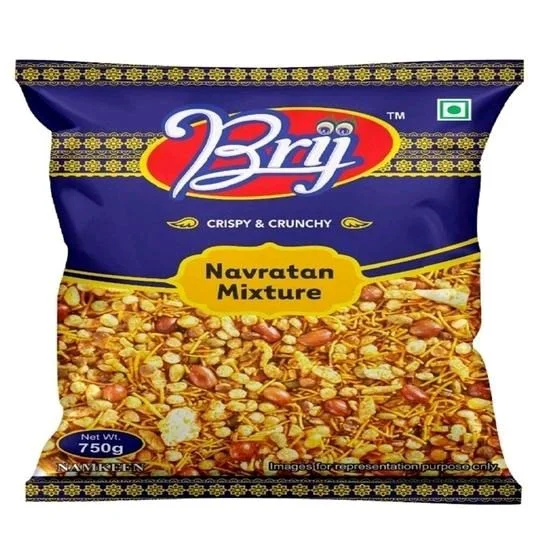 Brij Crispy & Crunchy Navratan Mixture 750 g