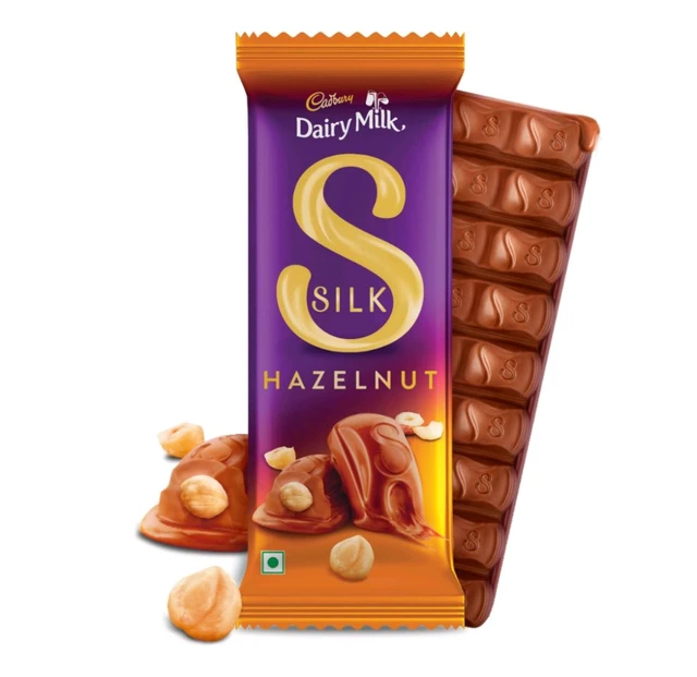 Cadbury Dairy Milk Silk Hazelnut Chocolate Bar 134 g