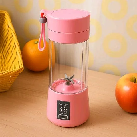 Portable USB Electric Juicer 6 blade blender and Shekhar DDp
