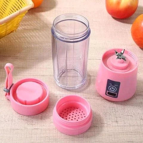 Portable USB Electric Juicer 6 blade blender and Shekhar DDp