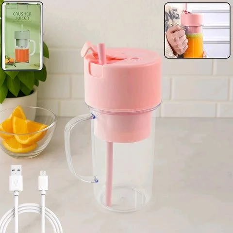 Portable USB Juicer – 420ml Rechargeable Blender