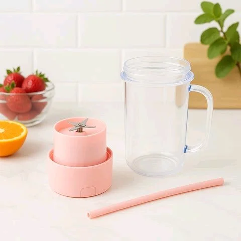 Portable USB Juicer – 420ml Rechargeable Blender