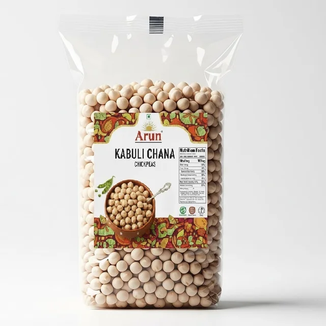 Arun Kabuli Chana (Safed Chana) 1 kg