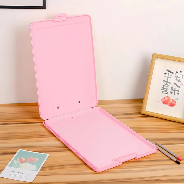 A4 Clipboard with Storage Compartment – Durable & Portable