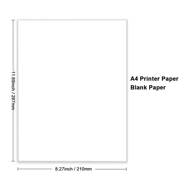 A4 Copier Paper – 500 Sheets of 70 GSM Bright White Paper
