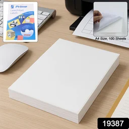 A4 Self-Adhesive Printable Label Sheets – 100 White Sheets