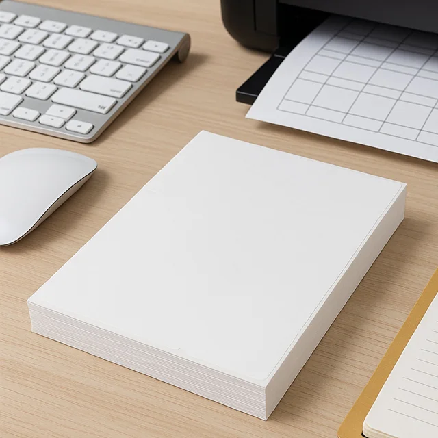 A4 Self-Adhesive Printable Label Sheets – 100 White Sheets