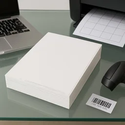 A4 Self-Adhesive Printable Label Sheets – 100 White Sheets