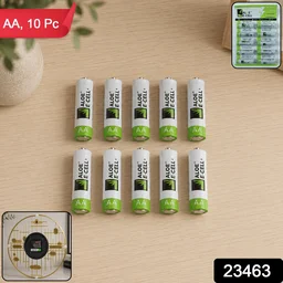 AA Heavy Duty Dry Battery Cells – Long Lasting Power Pack with 10 Units