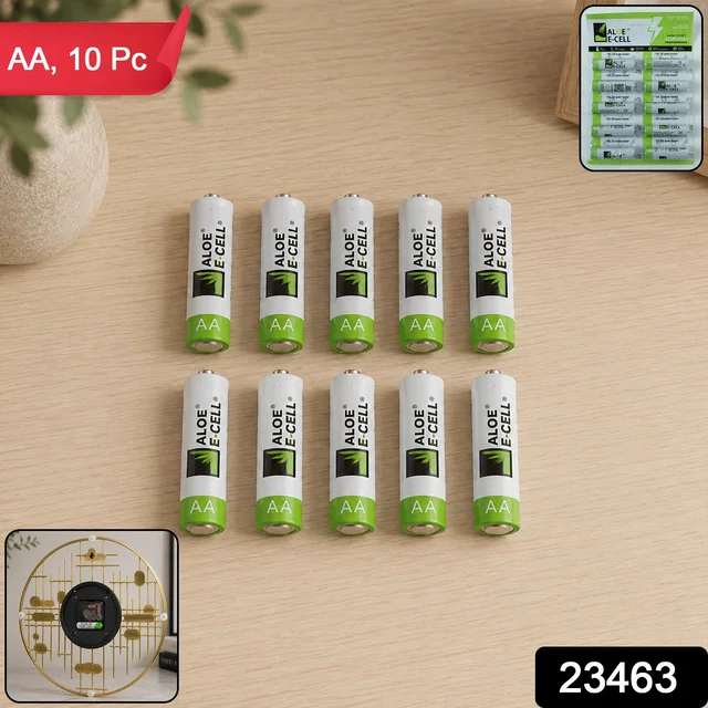 AA Heavy Duty Dry Battery Cells – Long Lasting Power Pack with 10 Units